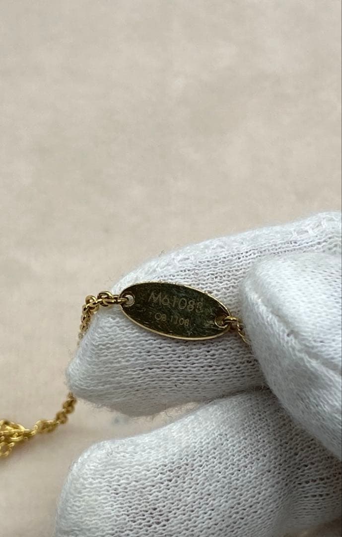 ルイヴィトン ネックレス エセンシャルV M61083 ゴールド LV