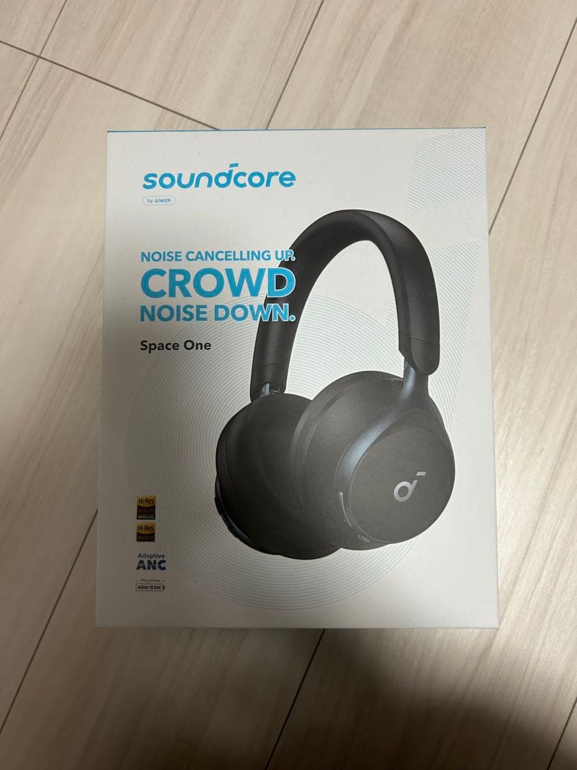 Soundcore ワイヤレスヘッドホン ブラック
