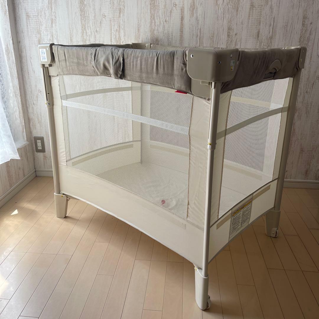 Aprica アップリカ ココネルエアープラス66044折りたたみベビーベッド