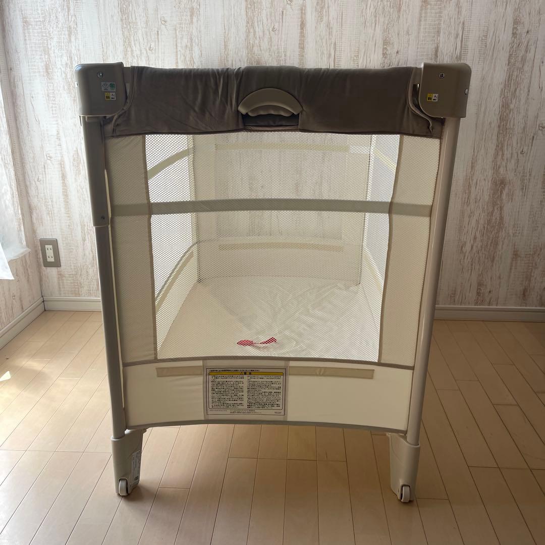 Aprica アップリカ ココネルエアープラス66044折りたたみベビーベッド