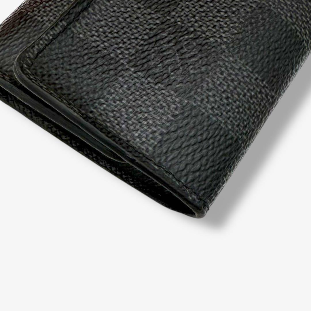 【美品】　ルイヴィトン　キーケース　ダミエグラフィット　ミュルティクレ6