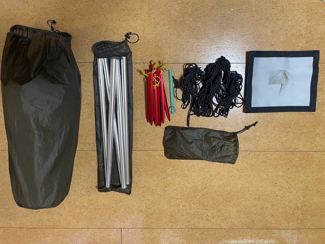 ⭐︎まさる⭐︎謎テント　Unafreely 15D 片面シリコンナイロン