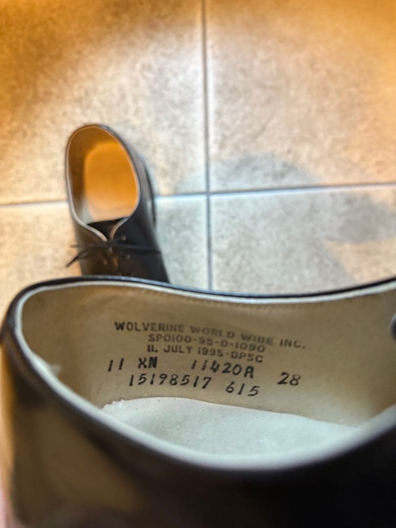 専用です。 usnavy サービスシューズ 95年製