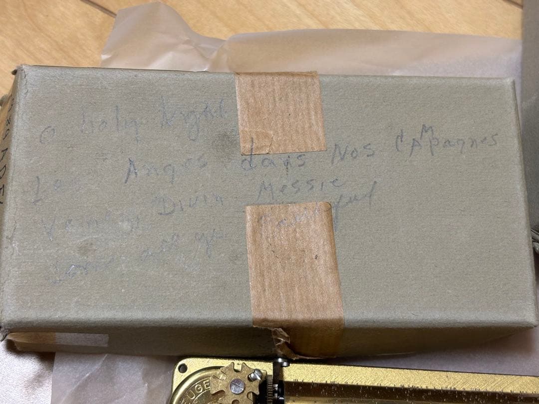 ⚠️メカのみ⚠️リュージュ　Reuge　50弁4曲入り　オルゴール　989ADFG