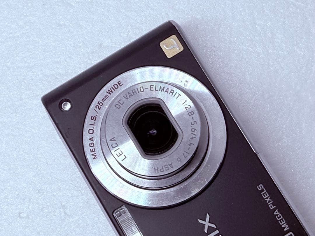 LUMIX DMC-FX35 ブラック 動作確認済 コンデジ 10メガピクセル