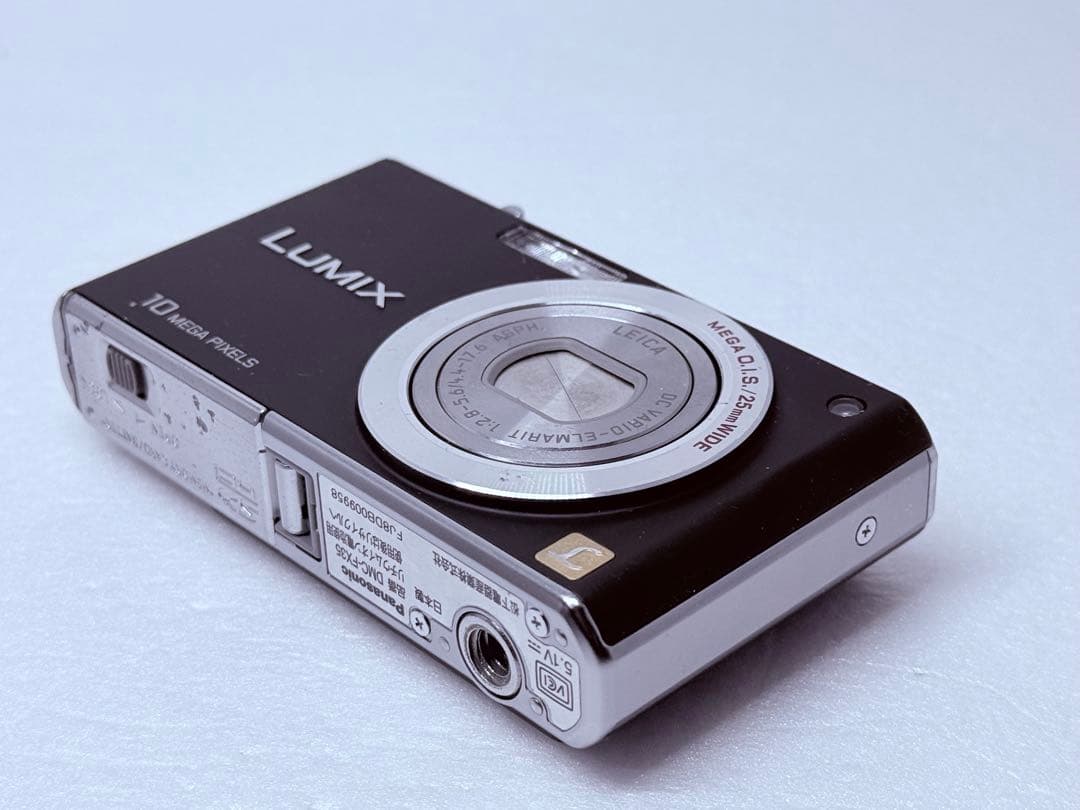 LUMIX DMC-FX35 ブラック 動作確認済 コンデジ 10メガピクセル