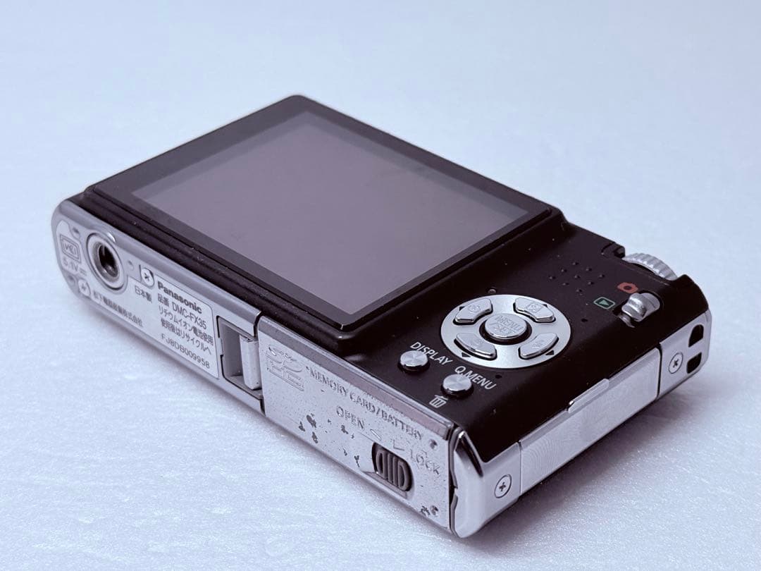 LUMIX DMC-FX35 ブラック 動作確認済 コンデジ 10メガピクセル