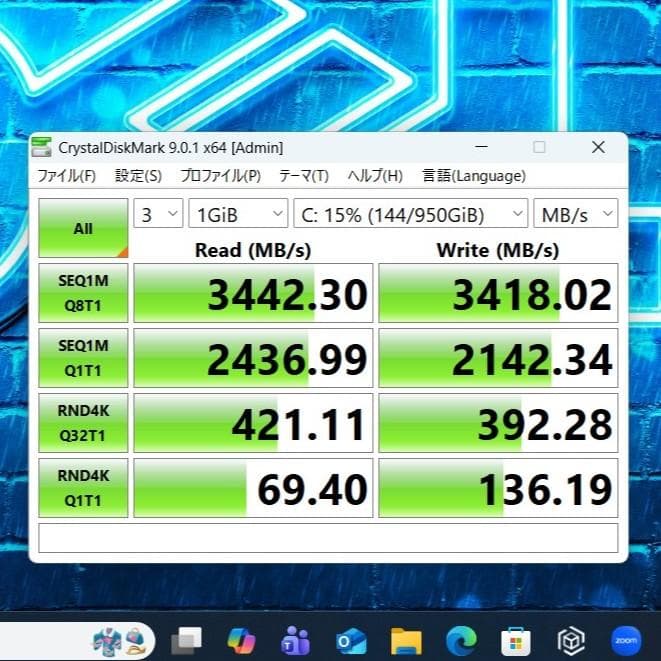 超高速大容量新品ＳＳＤ１ＴＢ搭載✨️極美品で神速の２０２２年製✨１１世代コアｉ５