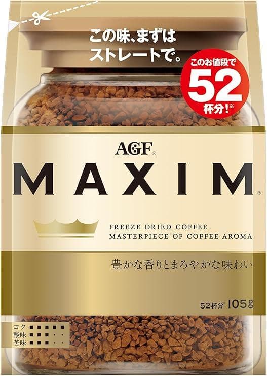 【12袋セット】AGF MAXIM マキシム105g