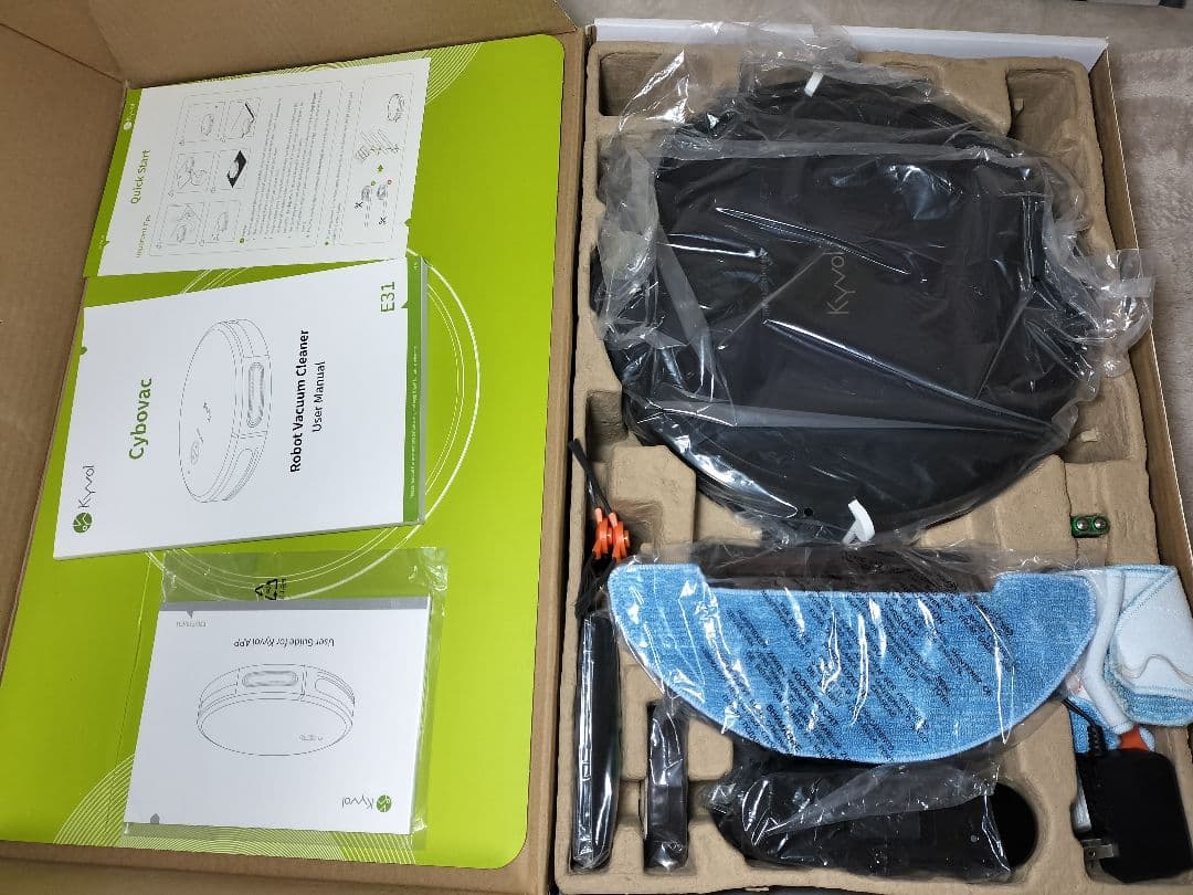 【中古品】KYVOL Cybovac ロボット掃除機 E31