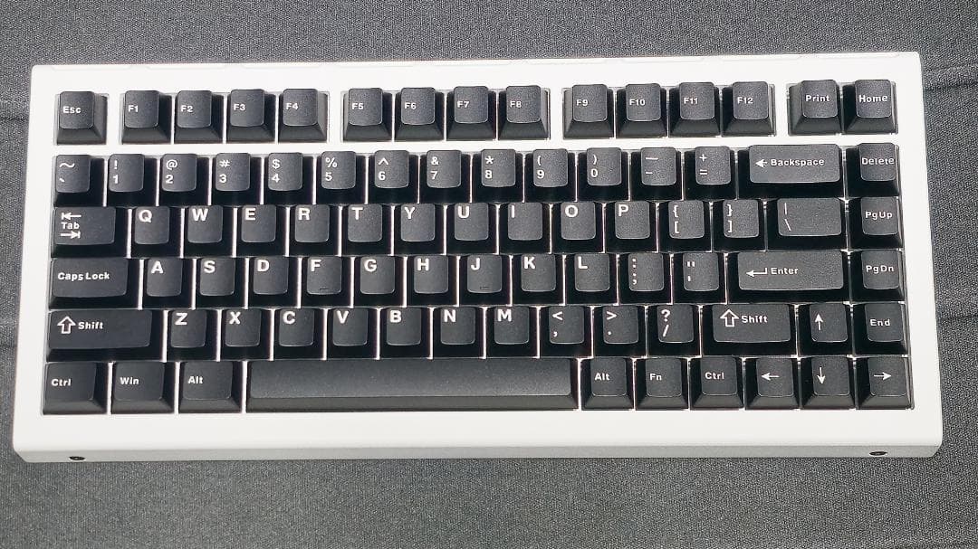 HOVEY WORKS ZENT75-HE ラピッドトリガーキーボード　ホワイト