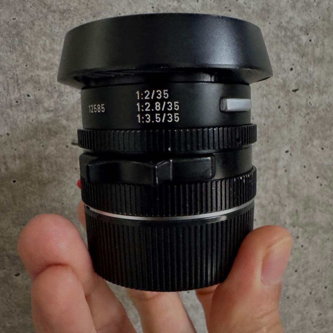 7枚玉 Leica LEITZ SUMMICRON-M 35mm ズミクロン