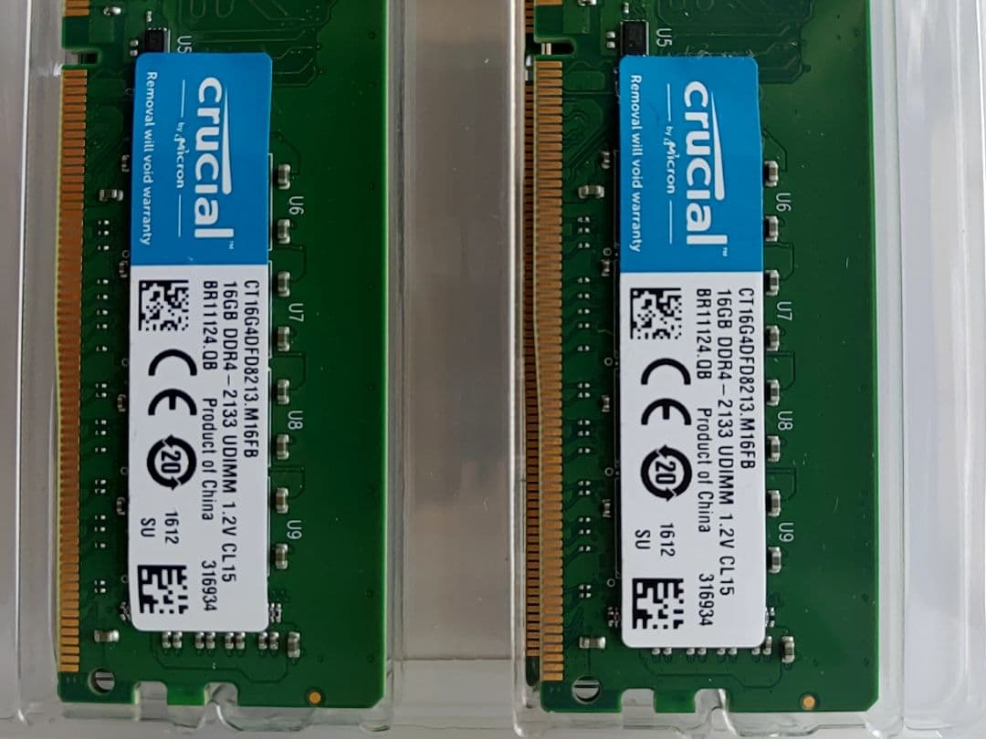 Crucial CT4K16G4DFD8213 16GB×4枚 64GBセット