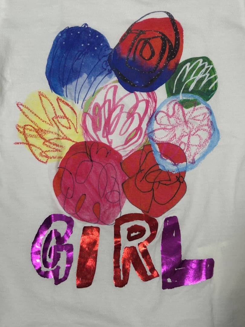 コムデギャルソンガール★レディース★Tシャツ（花柄プリント）