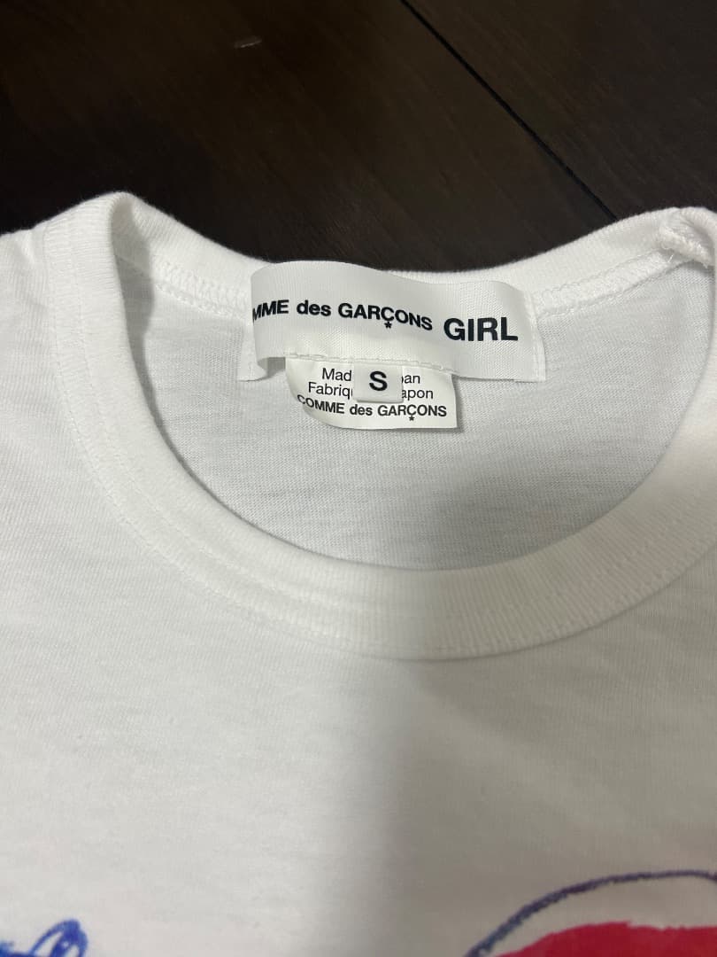 コムデギャルソンガール★レディース★Tシャツ（花柄プリント）