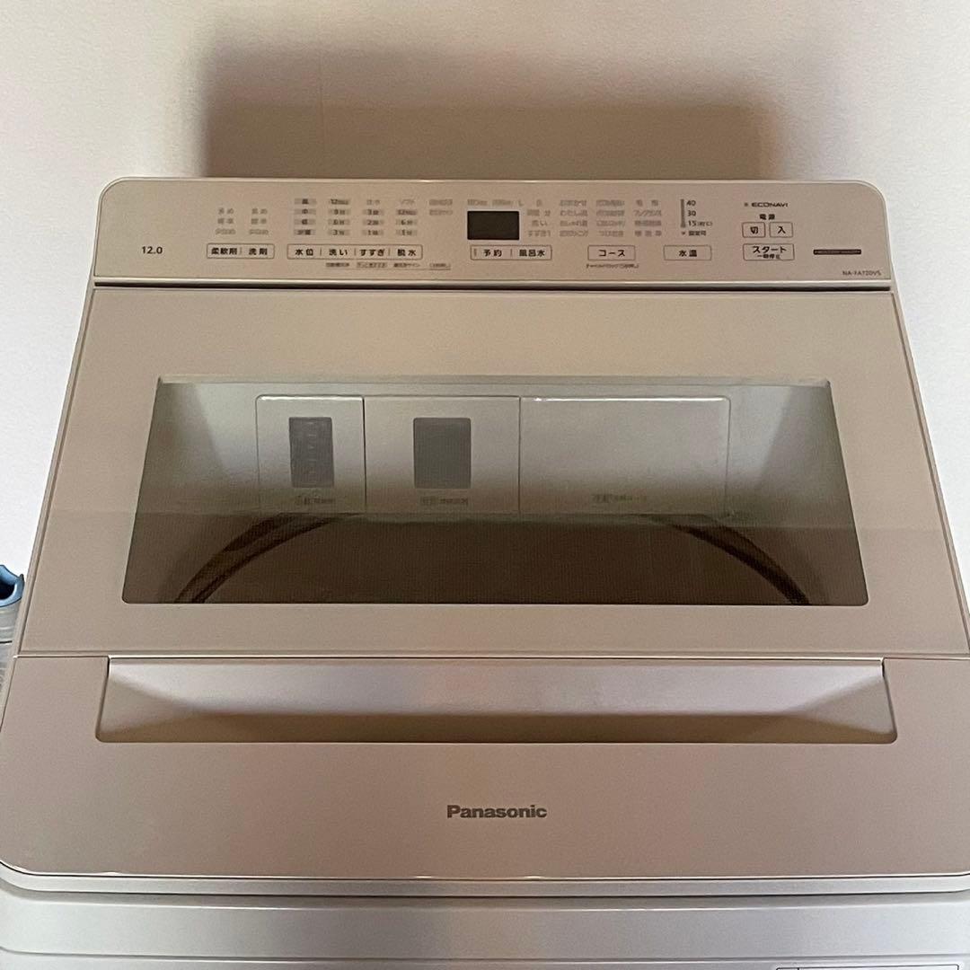 配送設置無料　パナソニック　縦型洗濯機　12キロ　自動投入付