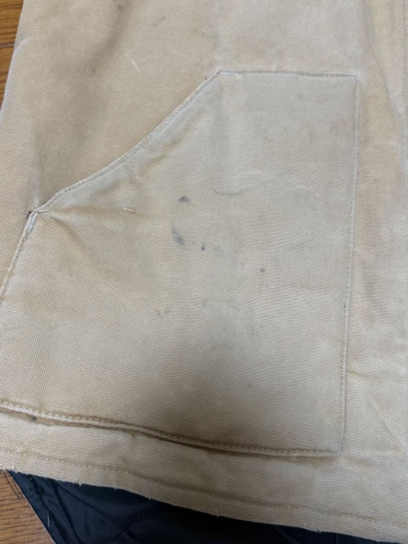 Carhartt カーハート ダック ベスト 古着 ベージュ