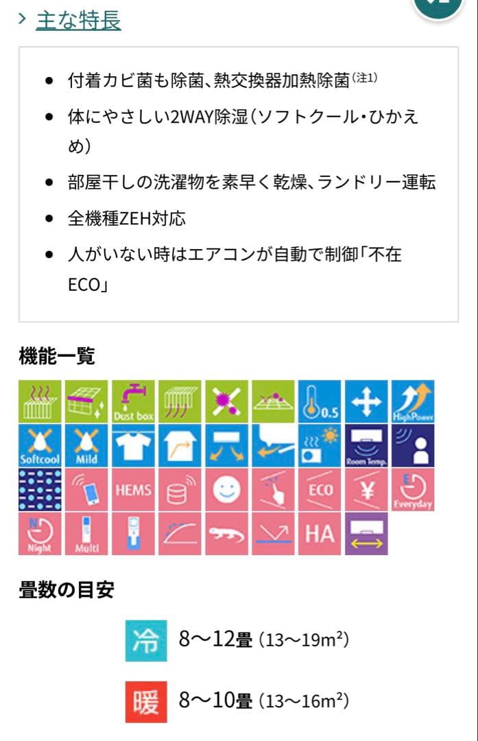 nocria MHシリーズ エアコン 室外機