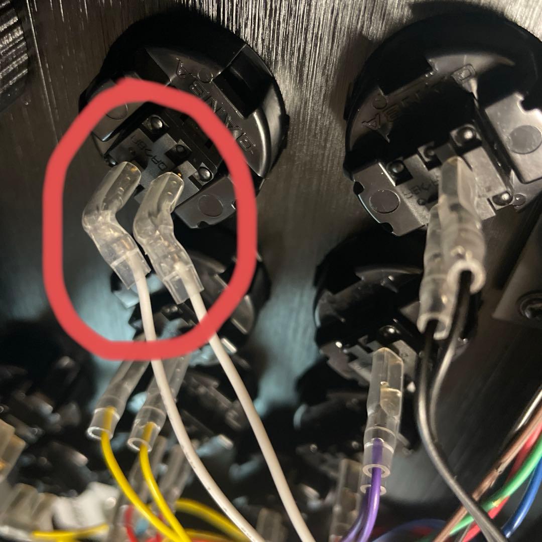 DRMFTG DRM JS 三和レバー＋Qanba D-lite ボタン30mm