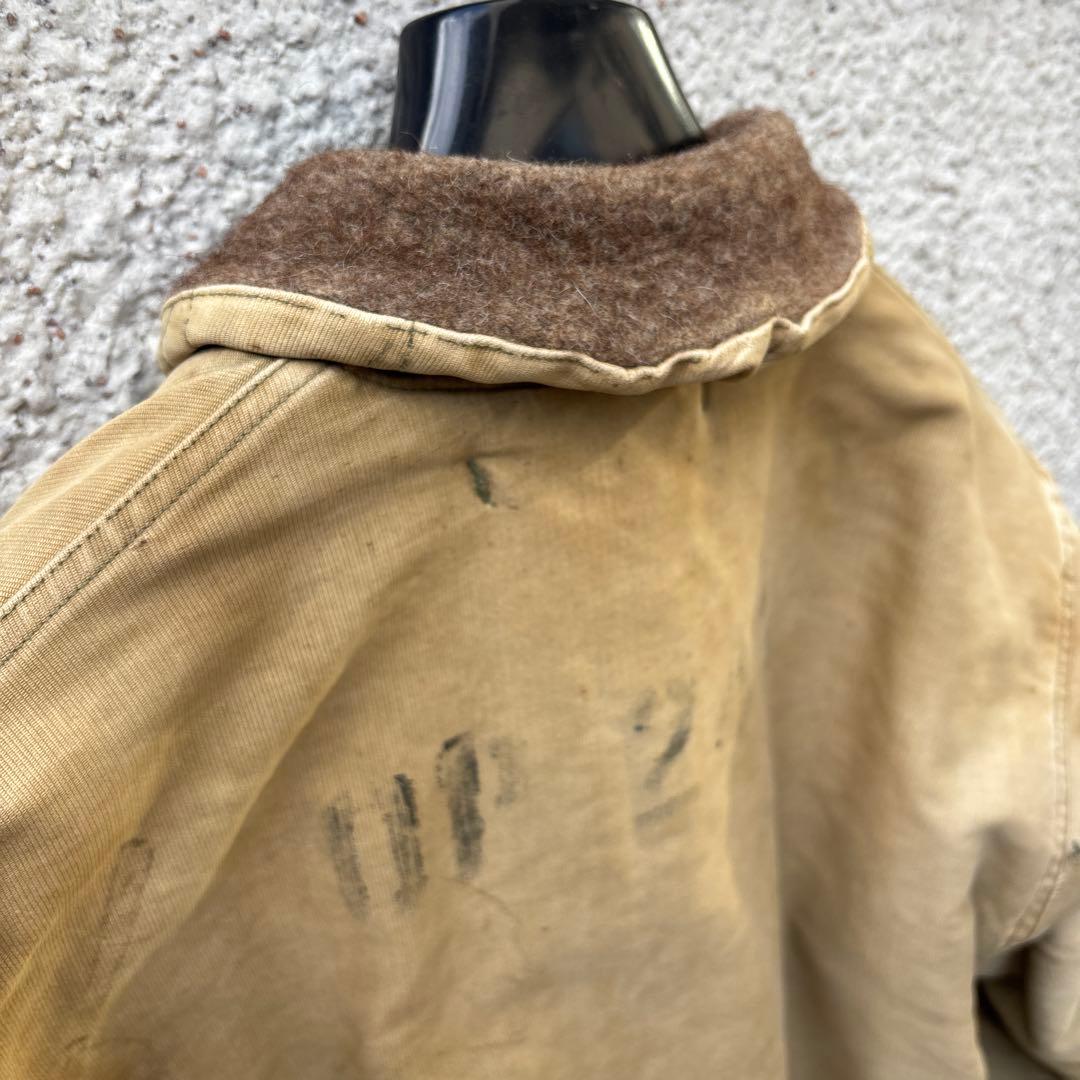 【⌘RUMI⌘ 】US NAVY 実物 N-1 デッキジャケット 40R