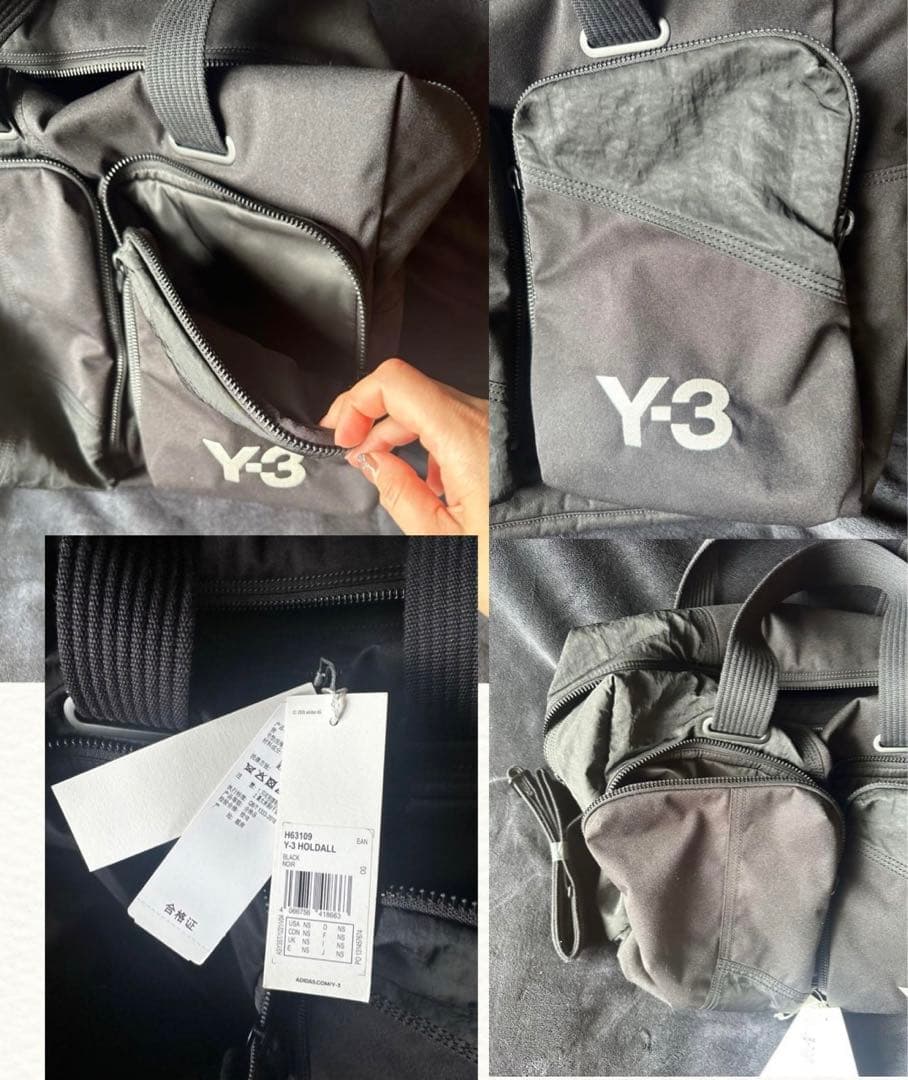 Y-3 ワイスリー HOLDALL ホールドオール　黒　新品未使用