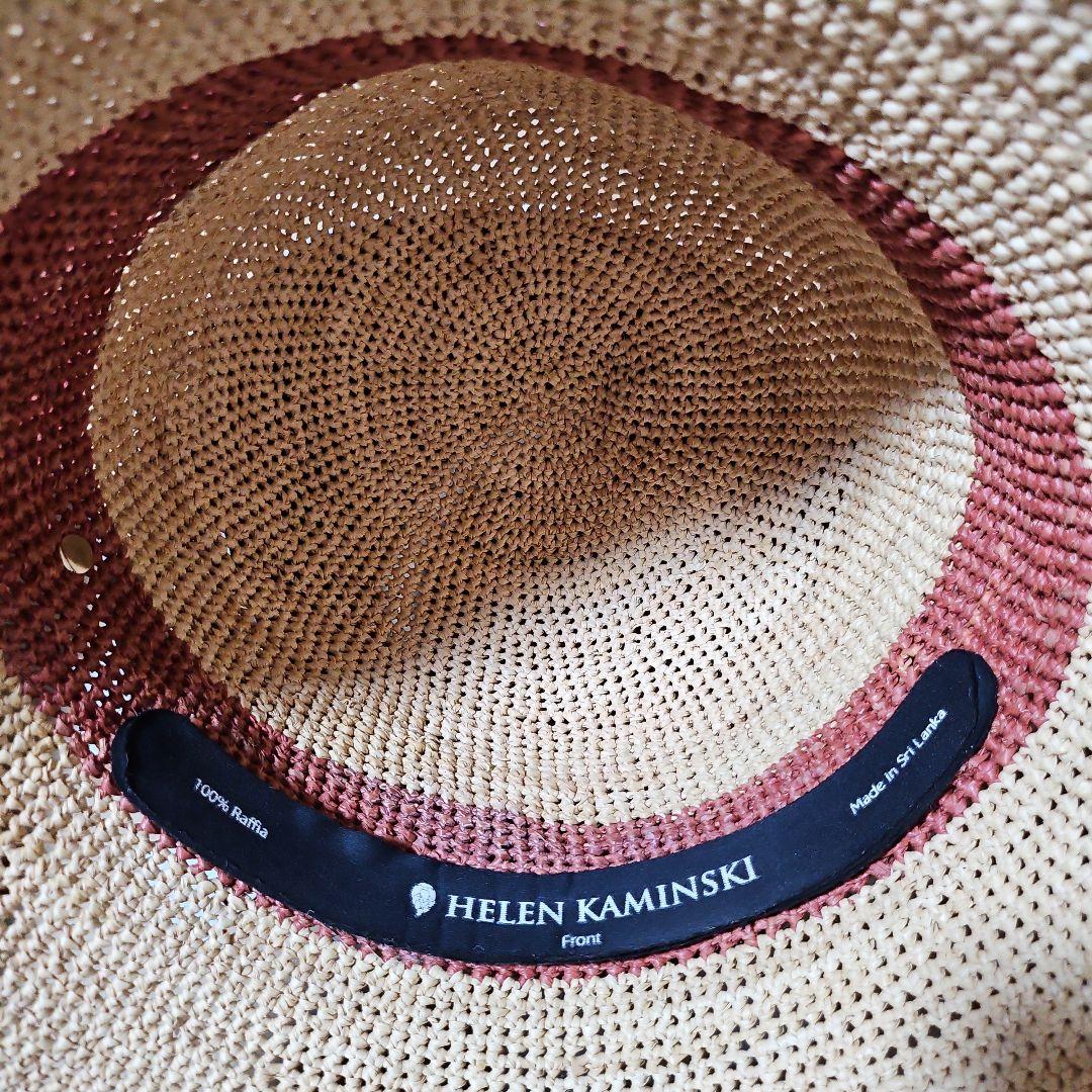 《ヘレンカミンスキー ラフィアハット》
