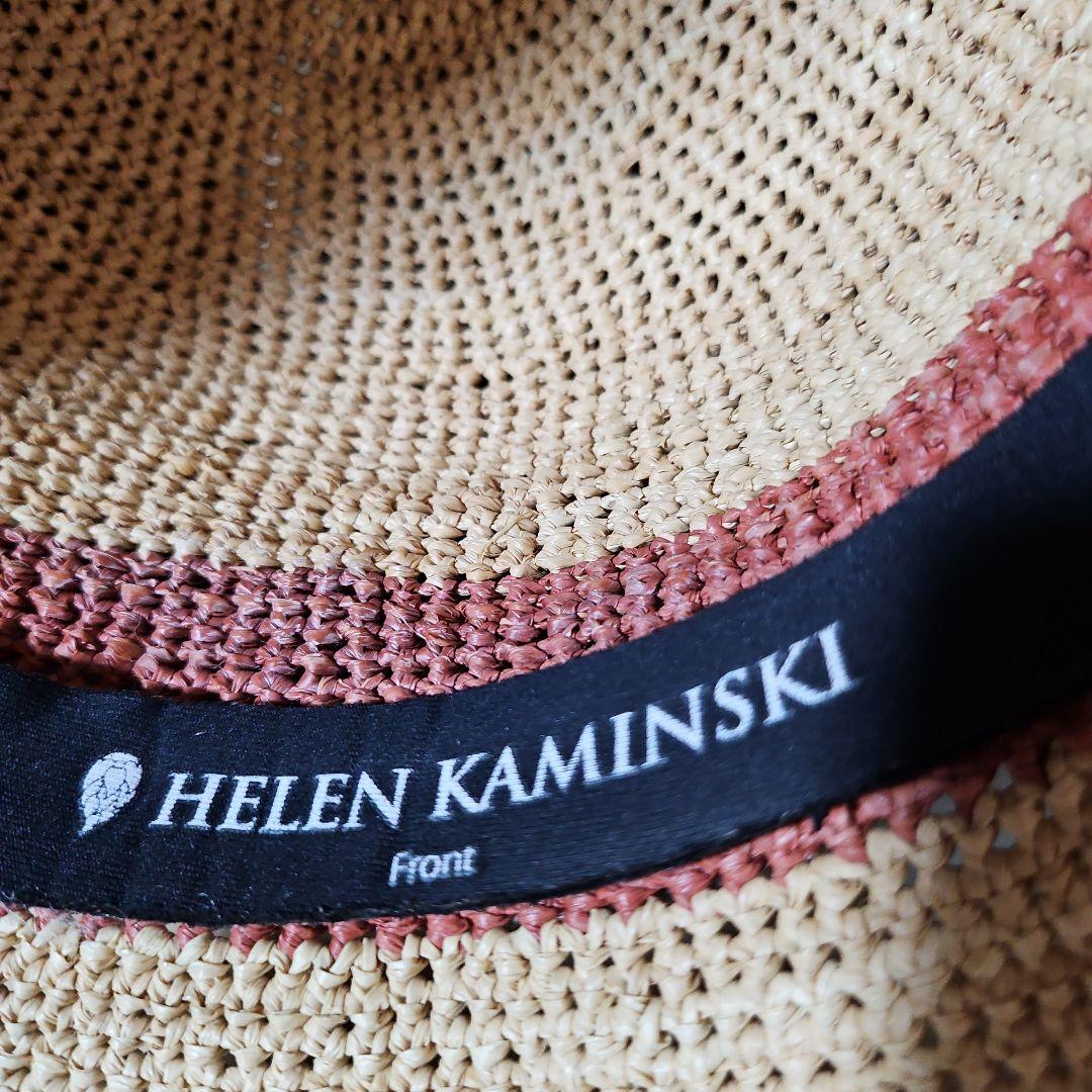 《ヘレンカミンスキー ラフィアハット》