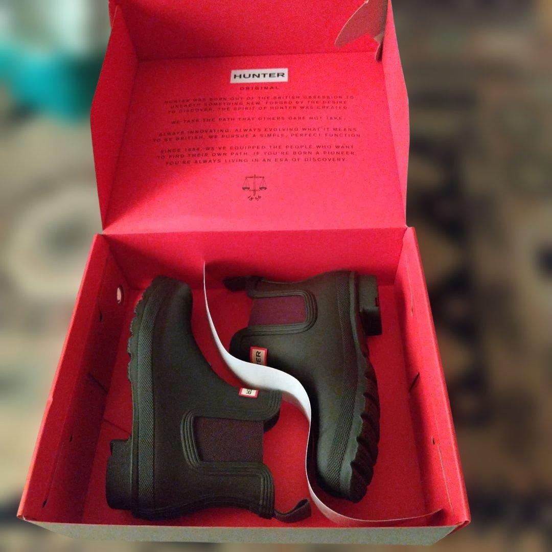 ✾shi__oooo✾ HUNTER ブラウン ショートブーツ