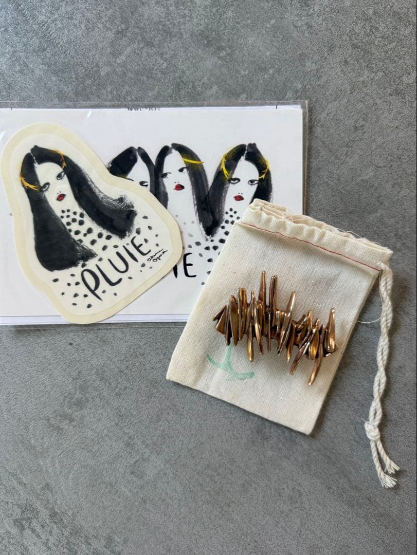 【しちゅー】PLUIEプリュイ シャッタード　バレッタ