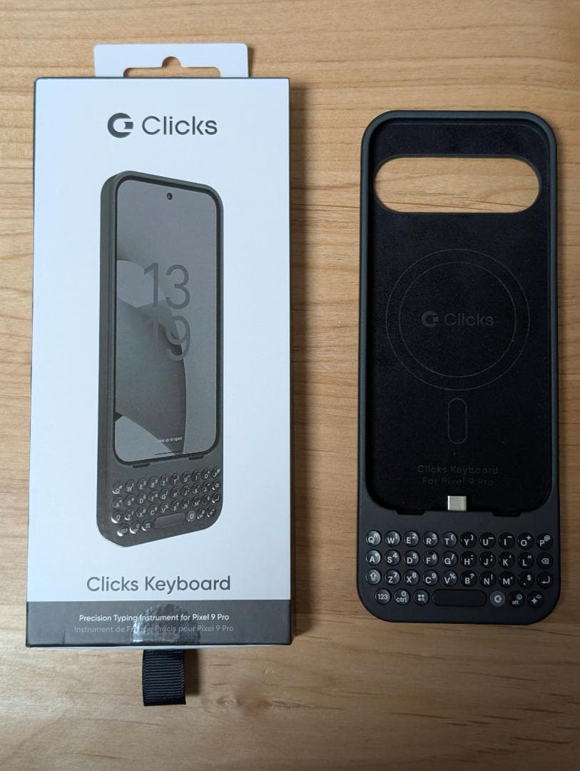 Clicks Keyboard for Pixel 9/9 Pro 付属品完備
