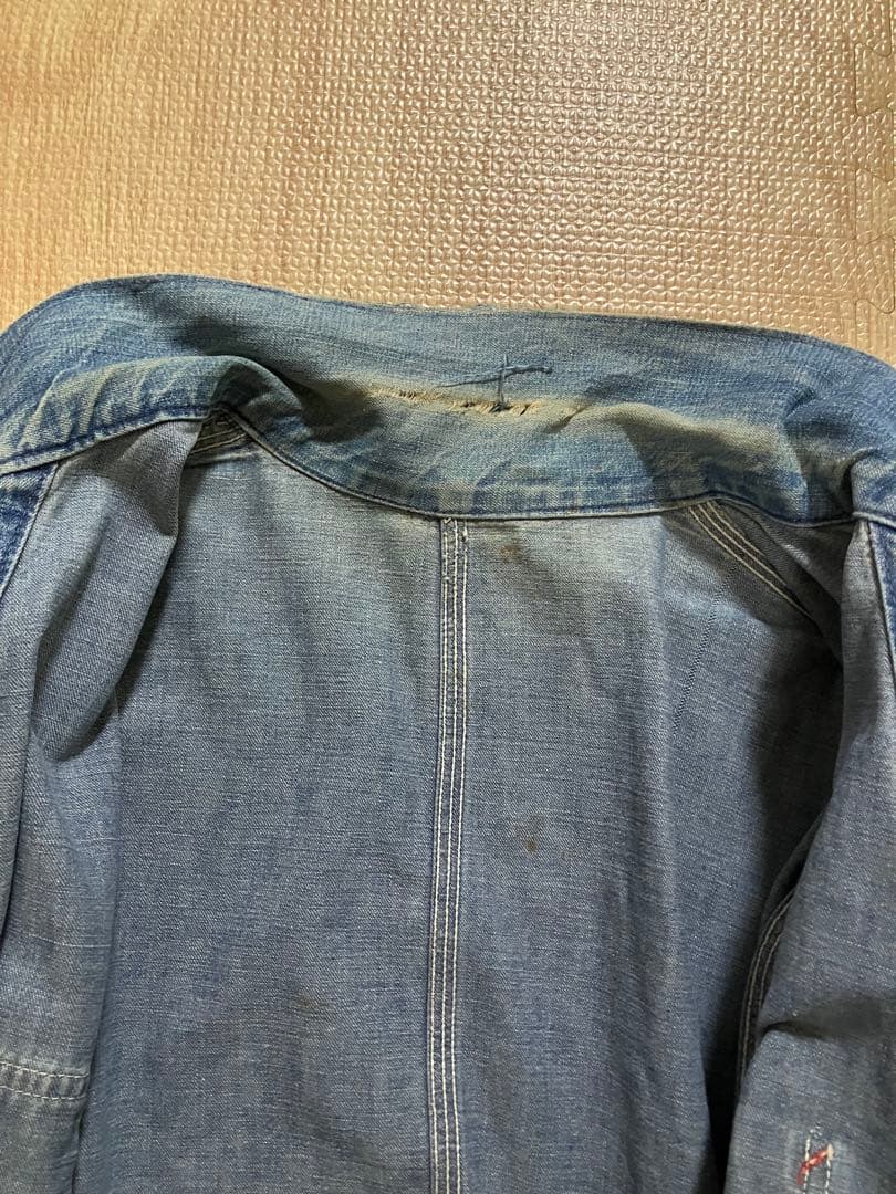 PAYDAY ペイデイ50'sカバーオール デニムジャケット ビッグサイズ　ボロ