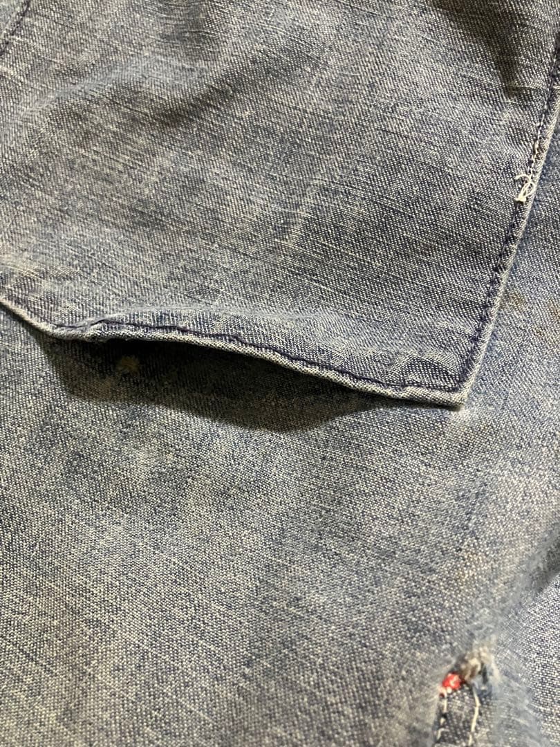 PAYDAY ペイデイ50'sカバーオール デニムジャケット ビッグサイズ　ボロ