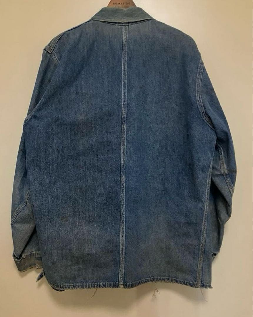 PAYDAY ペイデイ50'sカバーオール デニムジャケット ビッグサイズ　ボロ