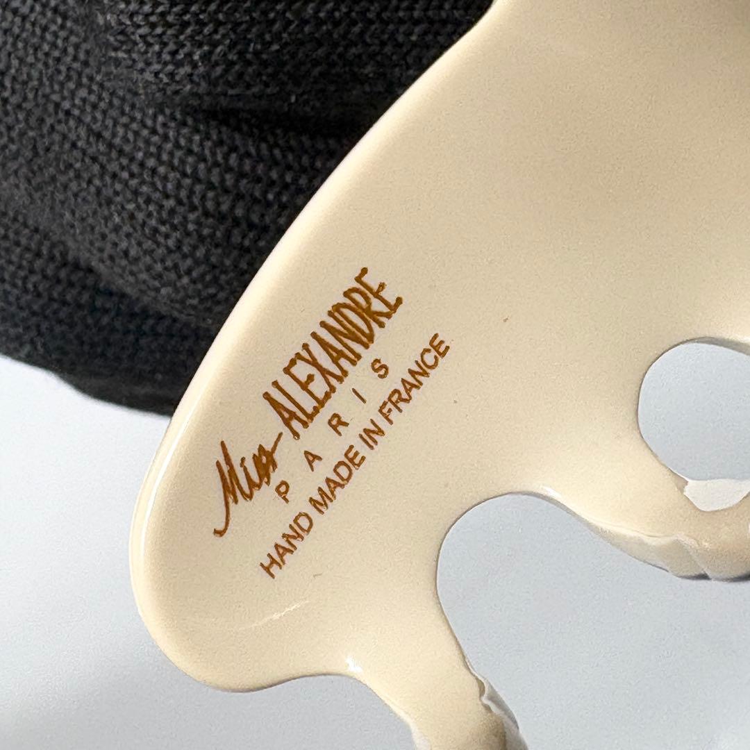 アレクサンドルドゥパリ　ヘアクリップ　ダルメシアン　犬　ヘアアクセサリー　レア.