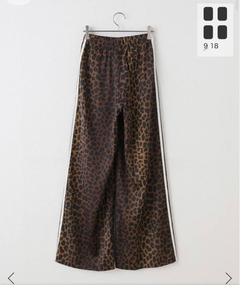 【新品】Spick and Span adidas レオパード パンツ