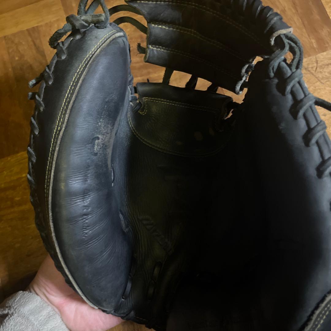 黒 軟式用ミズノプログローブ