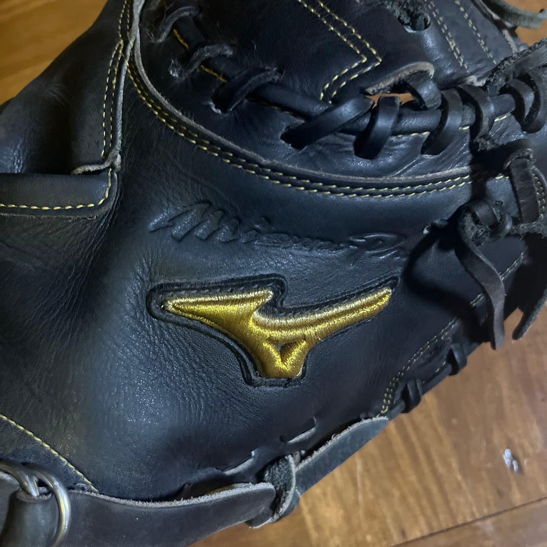 黒 軟式用ミズノプログローブ