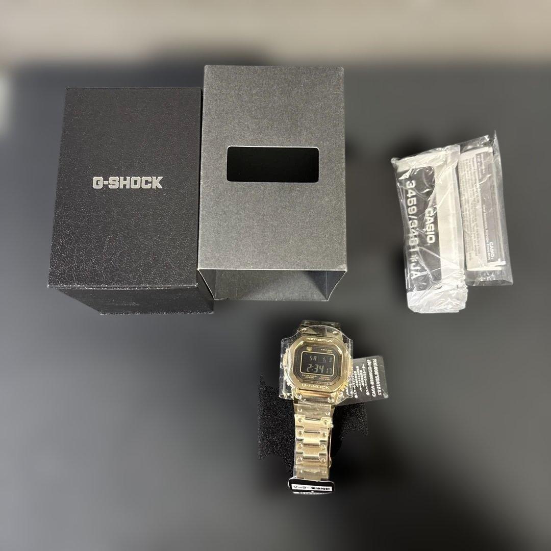 未使用品　G-SHOCK　GMW-B5000GD-9JF　フルメタル