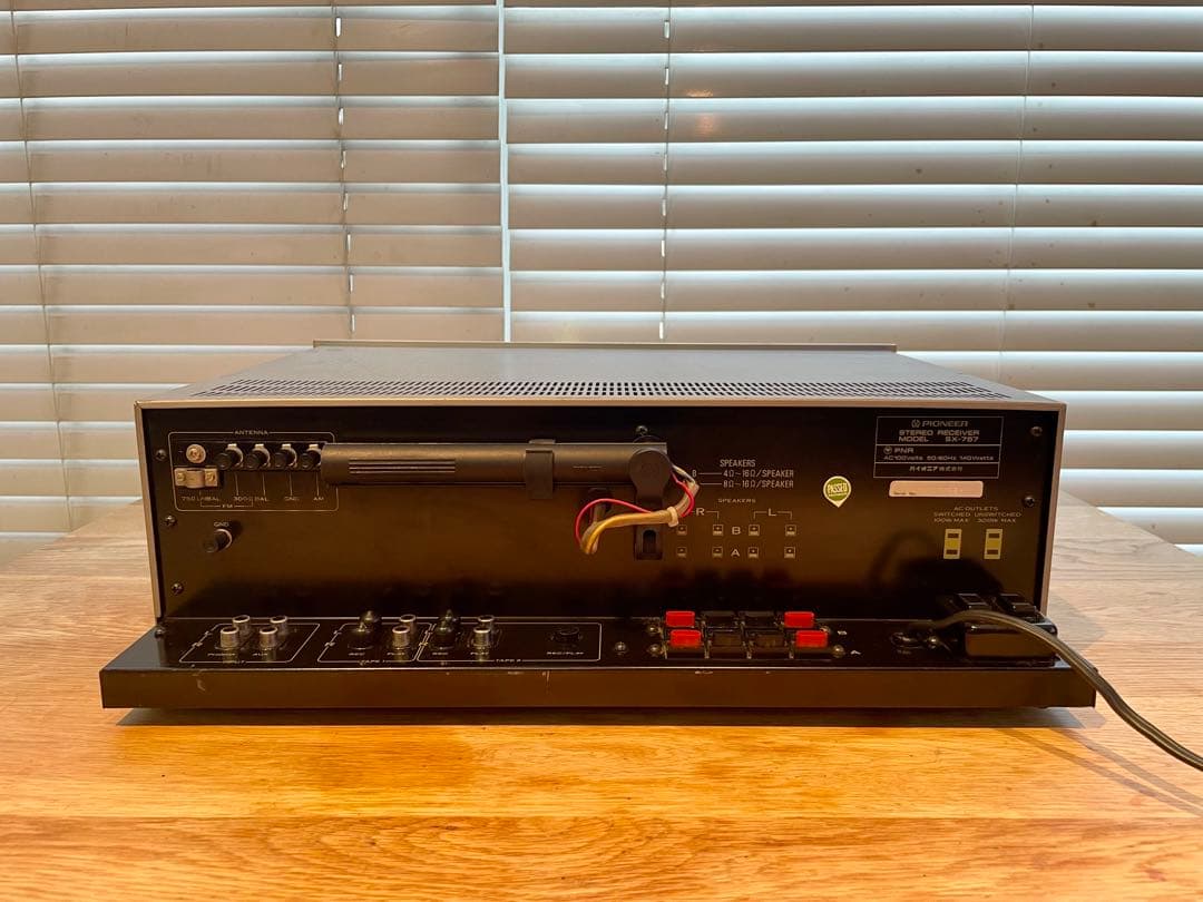 PIONEER SX-757 ステレオレシーバー