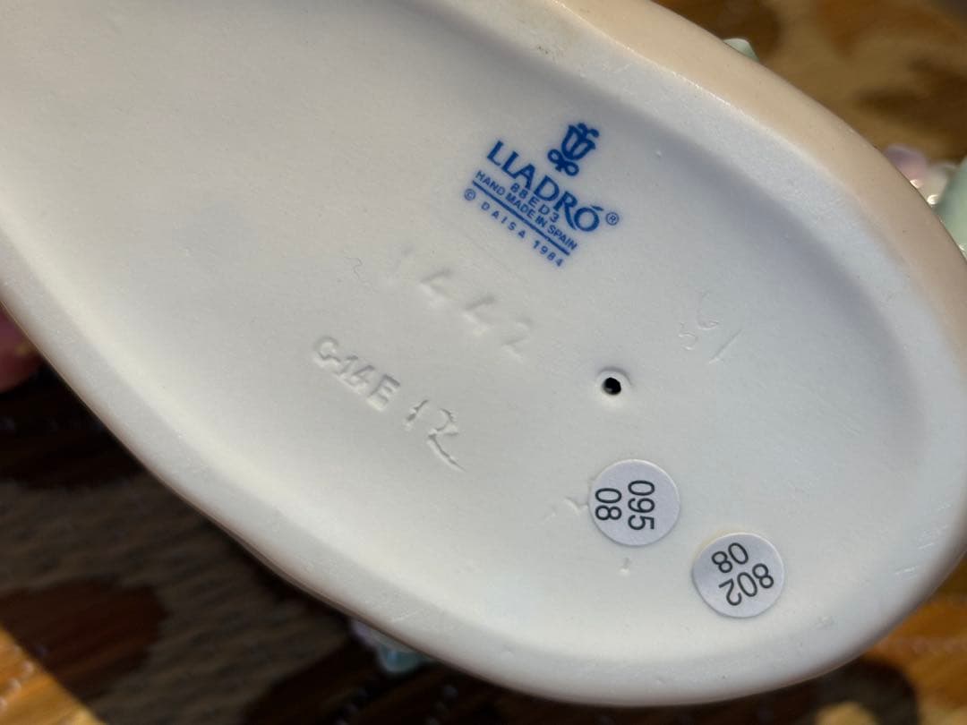 【LLADRO】にらみあい　絶版品　専用箱付き