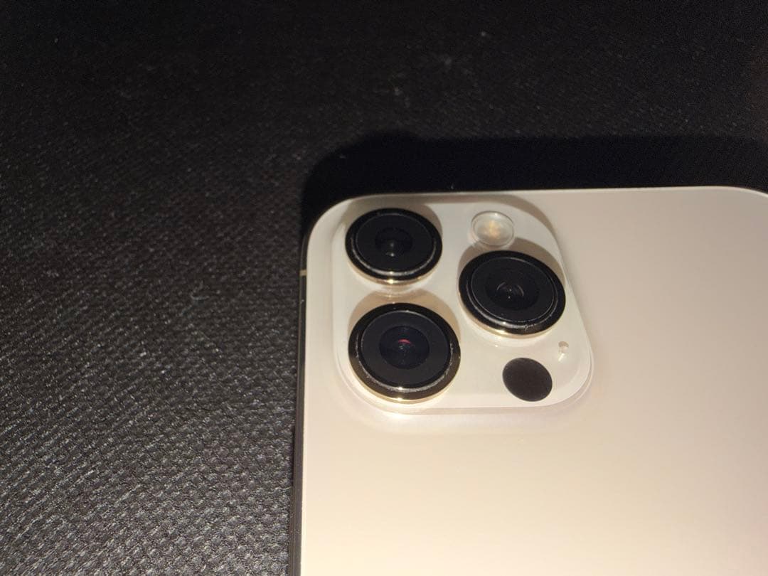 輝*き様 【美品】Apple iPhone 12 promax gold 128