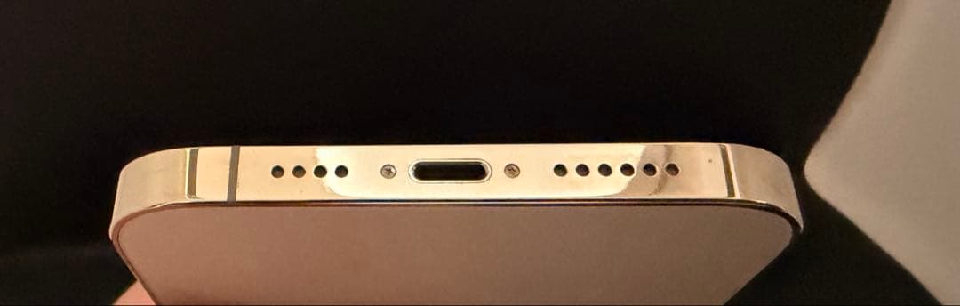 輝*き様 【美品】Apple iPhone 12 promax gold 128