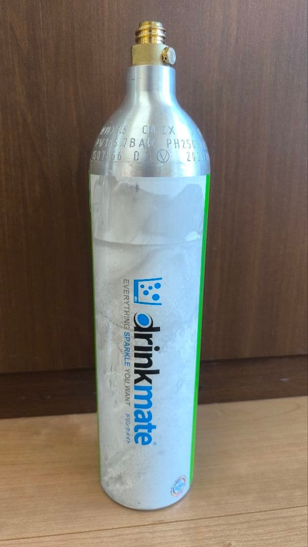 Drinkmate 家庭用炭酸水メーカー 空マグナムガス・ボトル3本