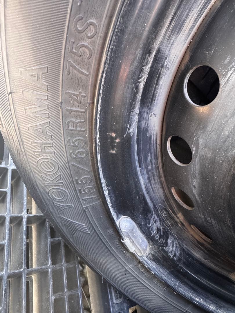 ムーブキャンバス 純正ホイールタイヤセット