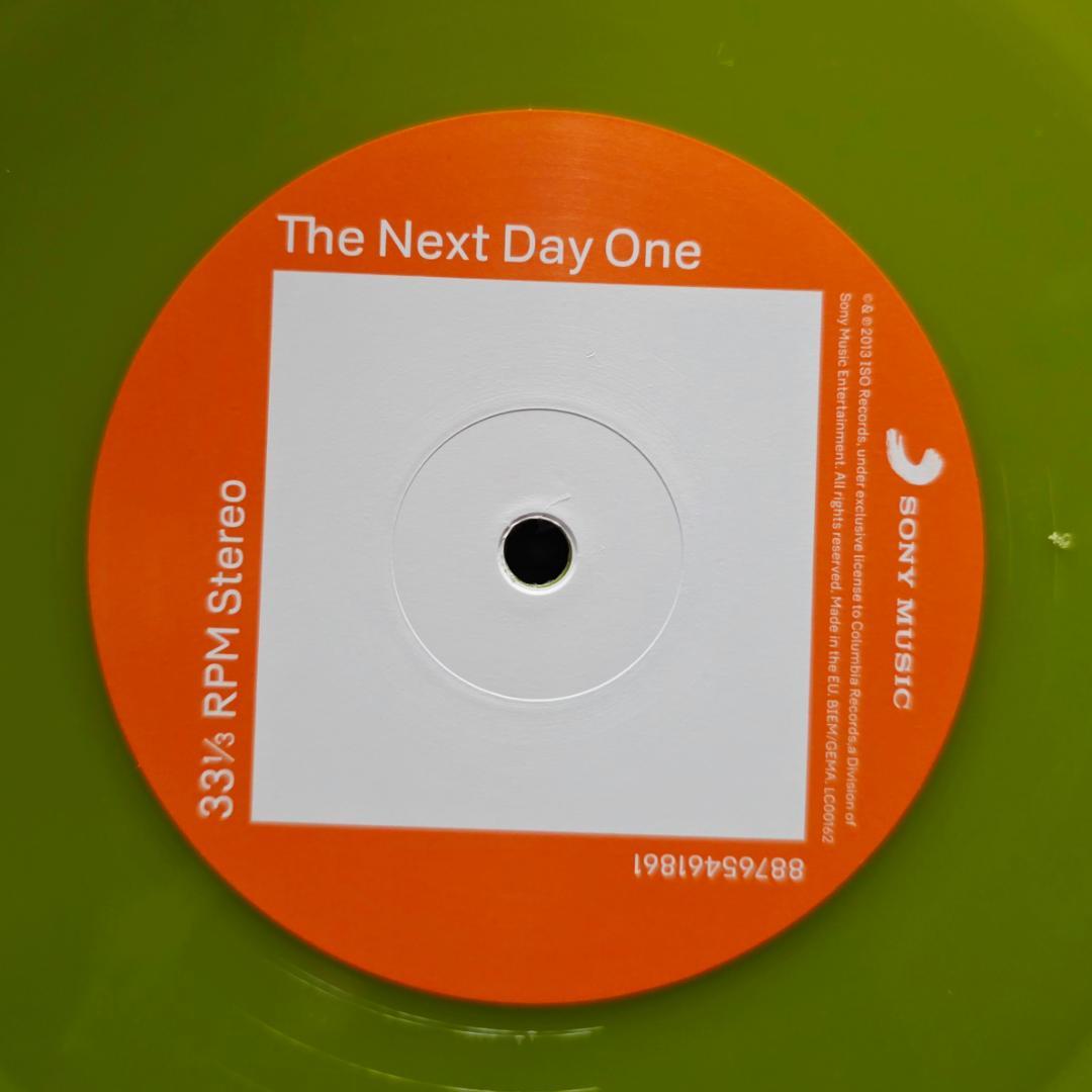 や*ん様 美品 デヴィッドボウイ 「The Next Day」 カラー２枚組LP
