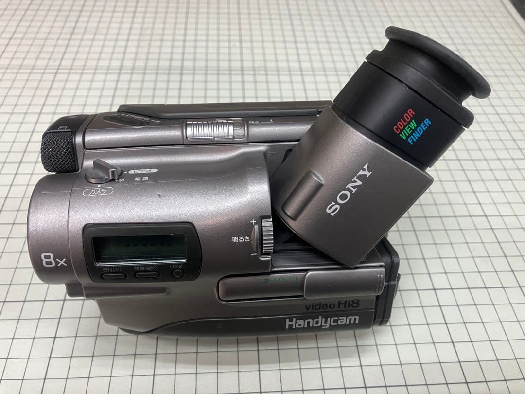 動作品　SONY videoHi8 ビデオカメラ CCD-TR1