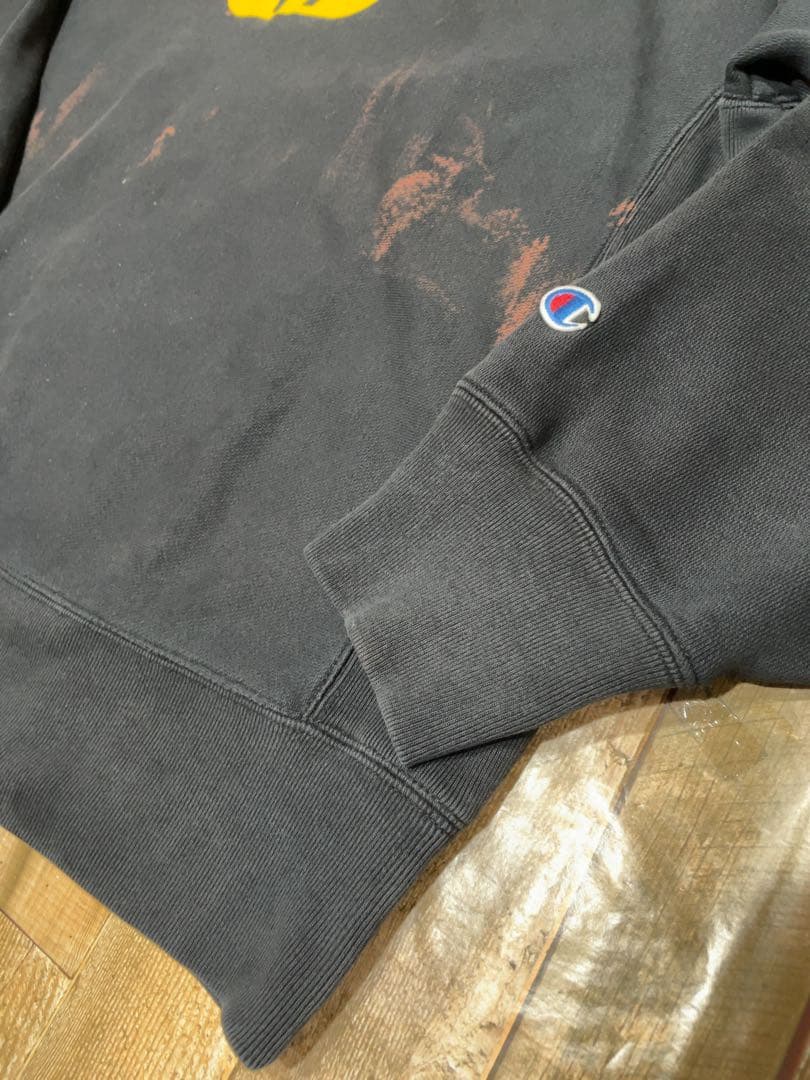 【レア希少00s】IOWA REVERSE WEAVE インドネシア産 黒 L