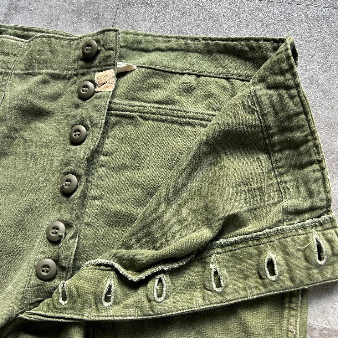 60s アメリカ軍 OG107 ベイカーパンツ 38×33