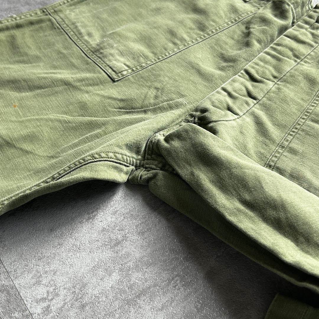 60s アメリカ軍 OG107 ベイカーパンツ 38×33