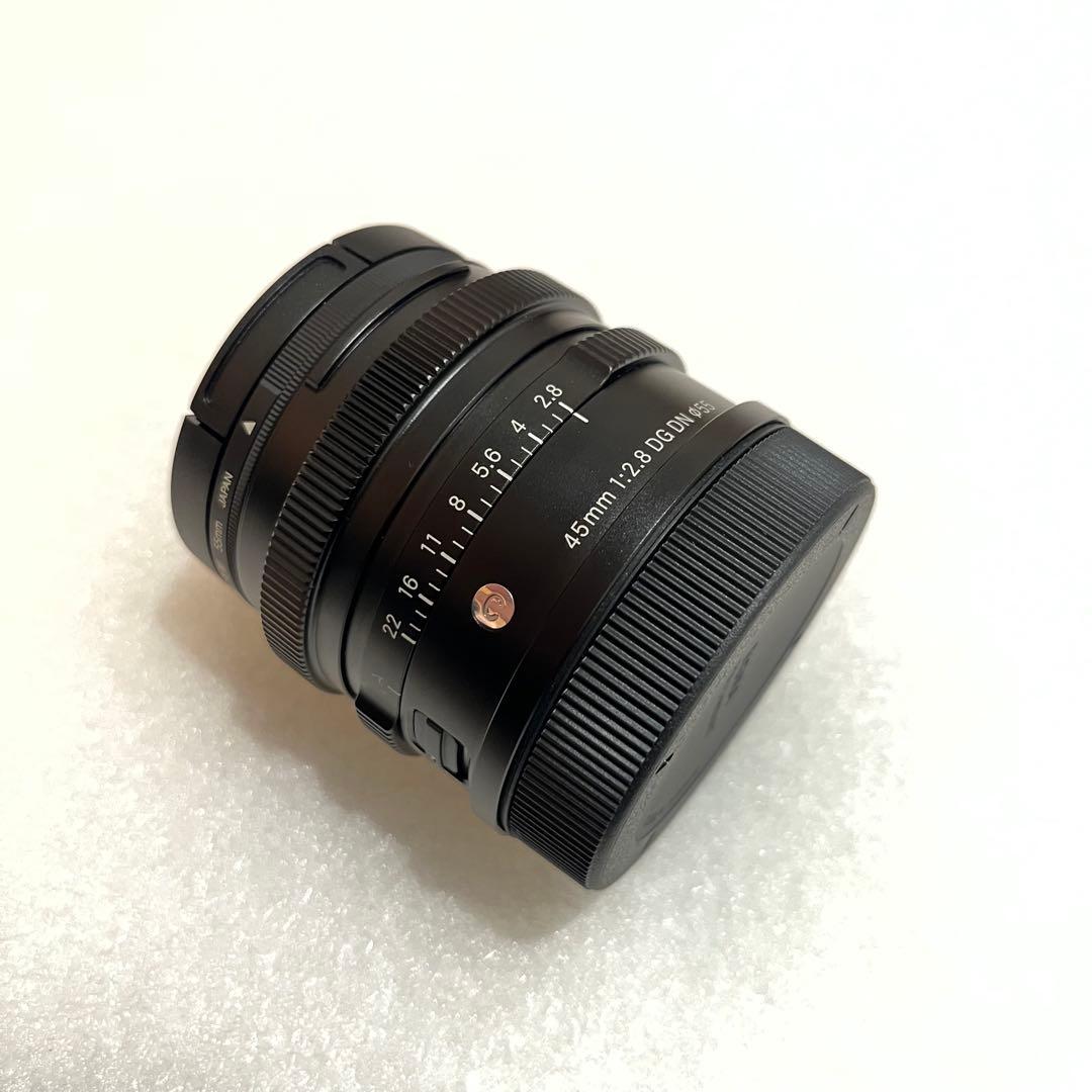 SIGMA fp 45mm F2.8 DG DN KIT フィルター付き